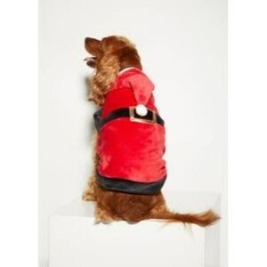 Santa Dog Onesie Sz Small + Free Gift